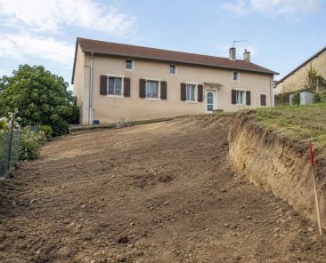 Terrain en pente